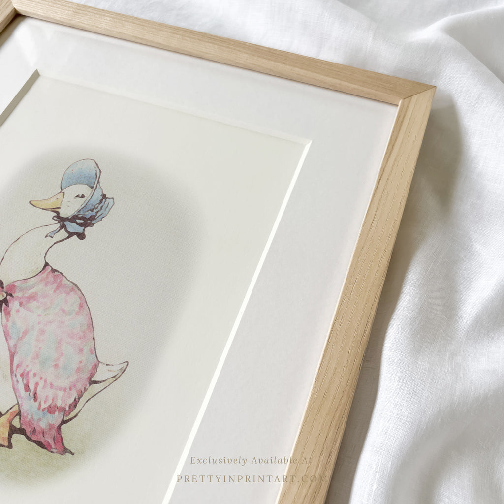 Beatrix Potter Inspired Art |  Framed & Mounted Print