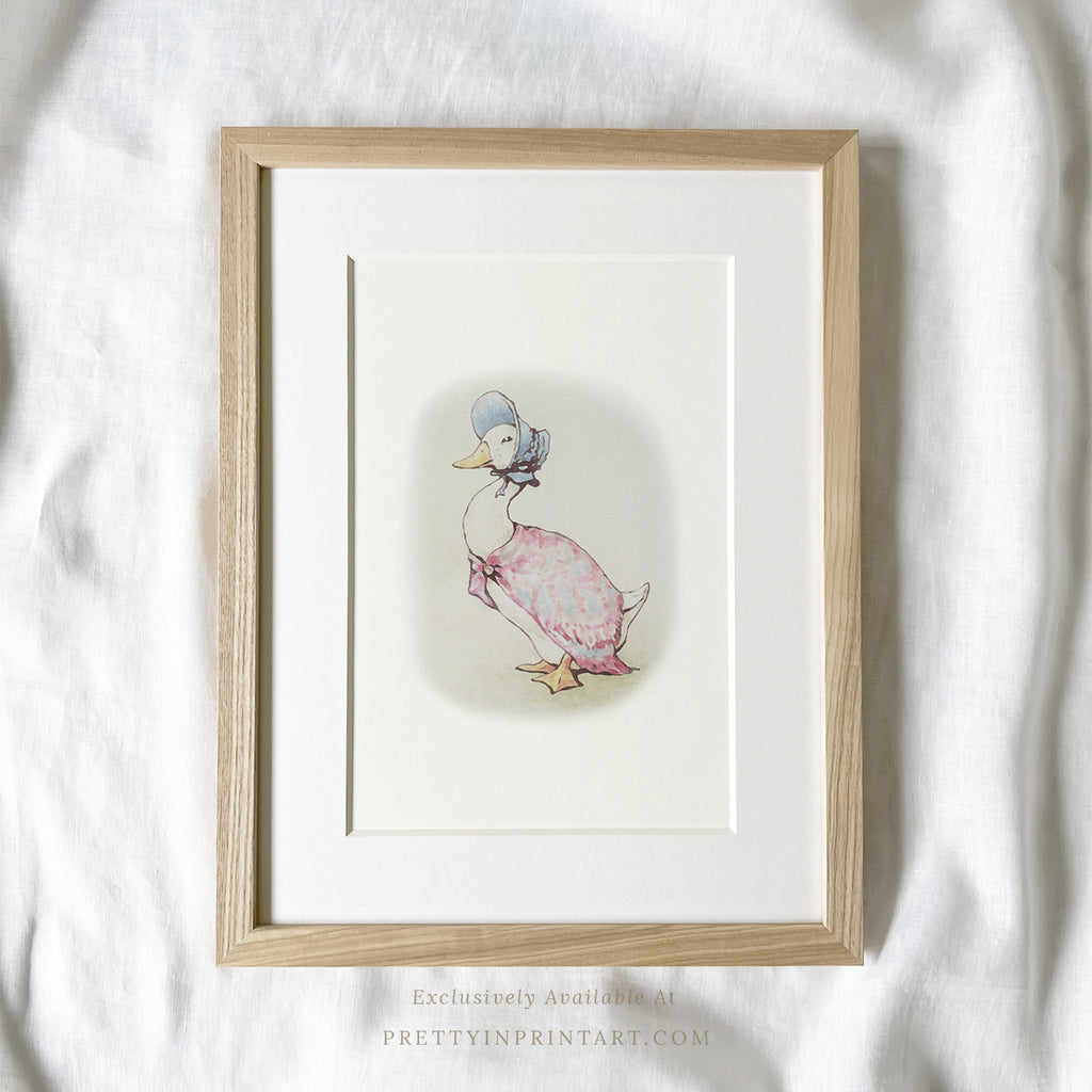 Beatrix Potter Inspired Art |  Framed & Mounted Print