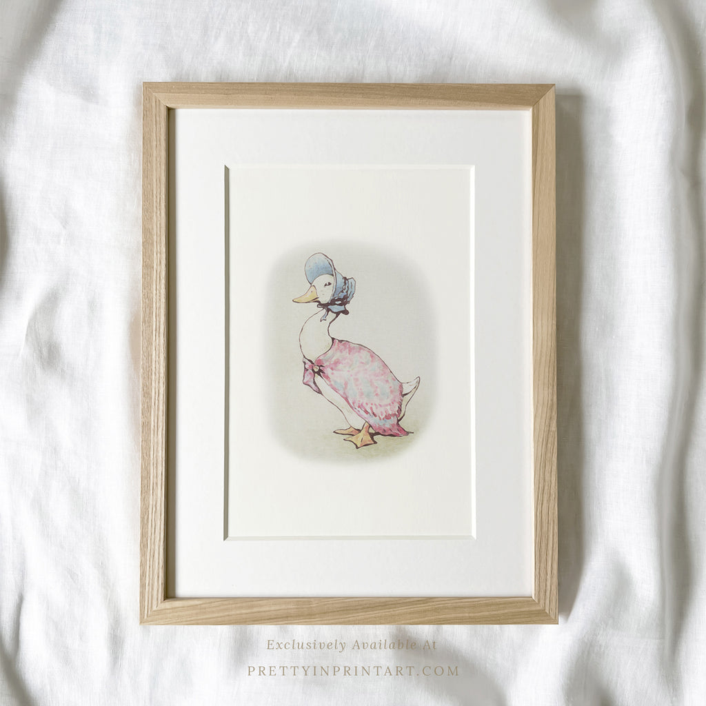 Beatrix Potter Inspired Art |  Framed & Mounted Print