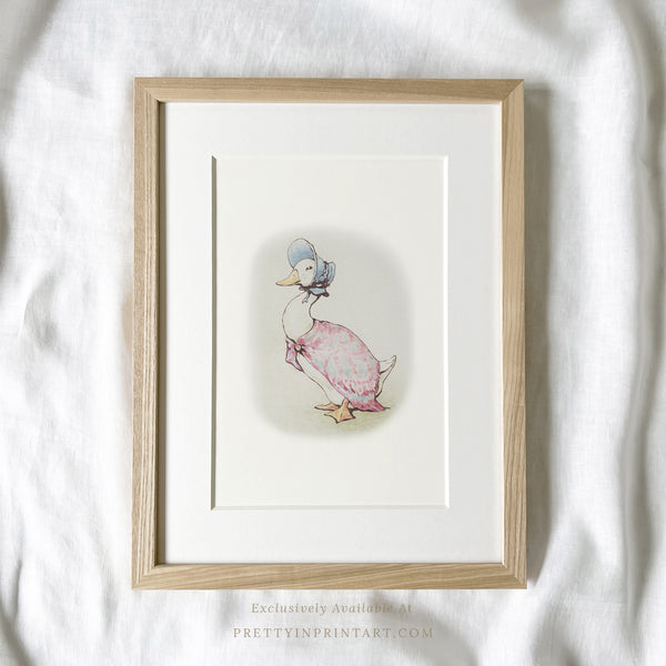 Beatrix Potter Inspired Art |  Framed & Mounted Print