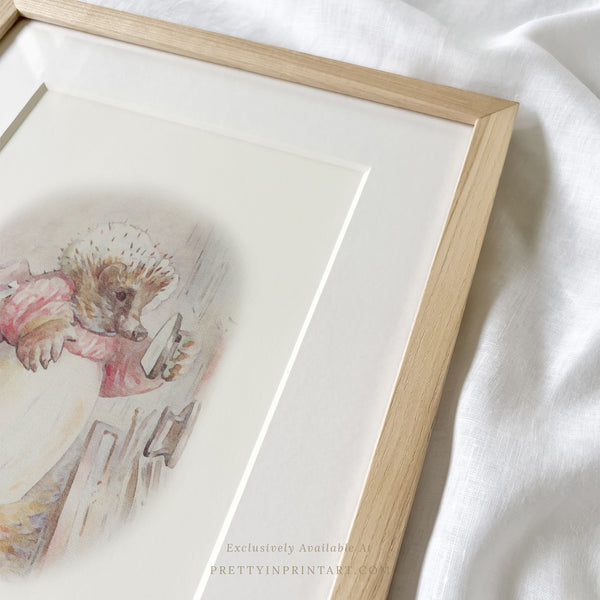 Beatrix Potter Inspired Art |  Framed & Mounted Print