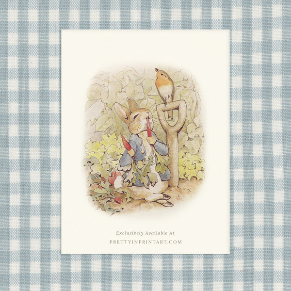 Beatrix Potter Inspired Art |  Unframed