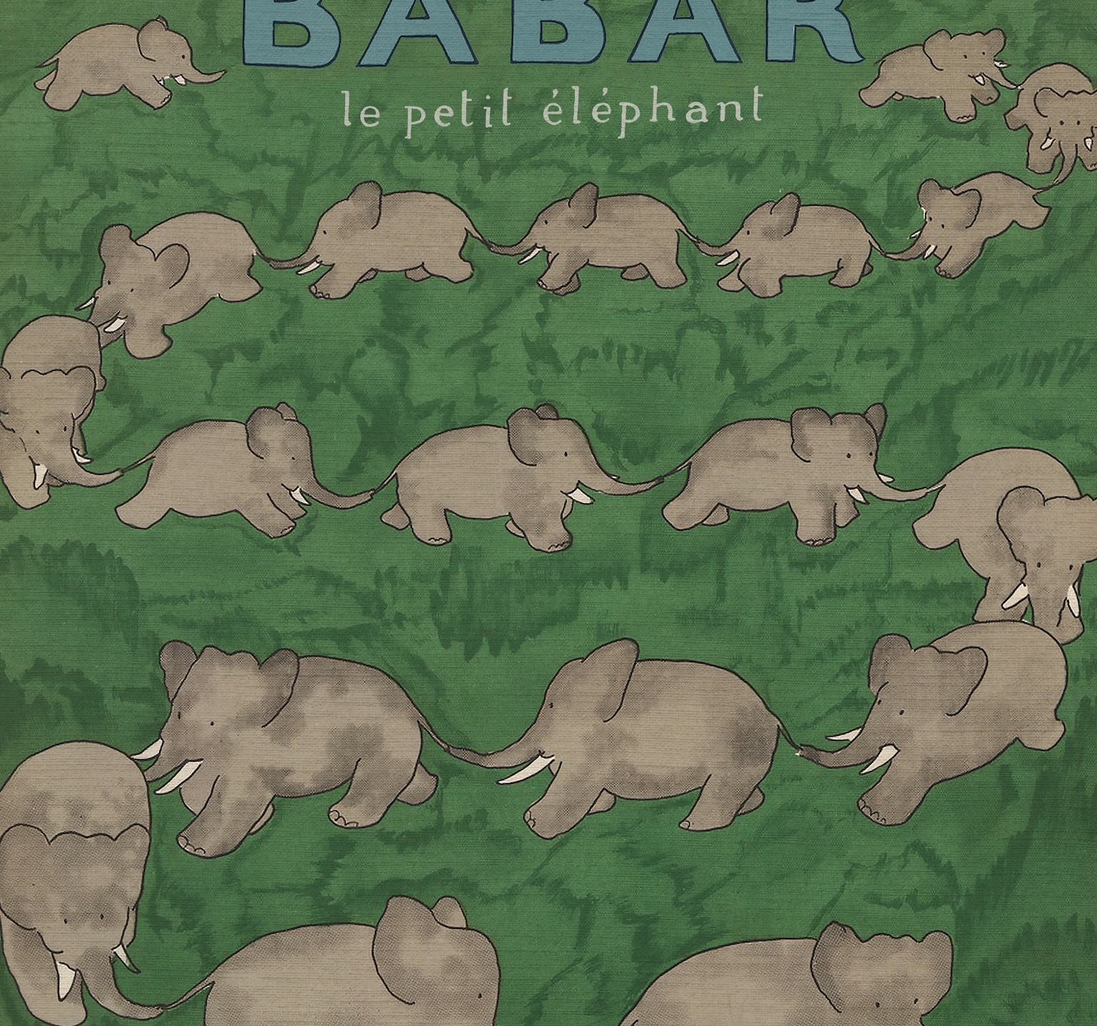 Babar Nursery Art - Babar the Elephant nursery wall art print, Vintage Babar nursery decor for baby’s room, Classic Babar prints for children’s bedrooms