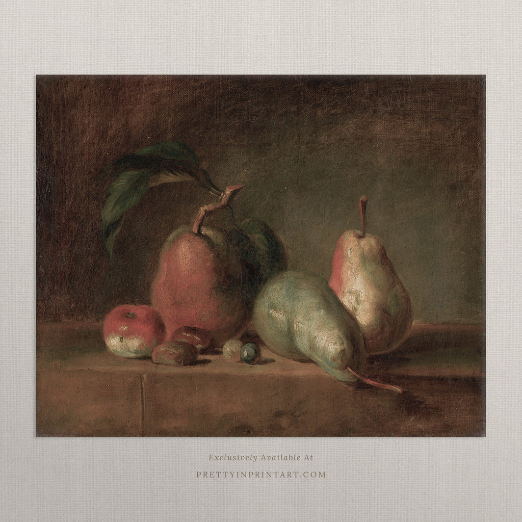 Still Life Pear Art 00525 |  Unframed