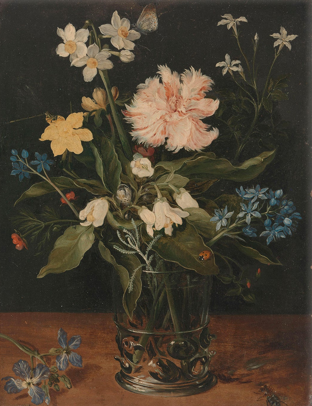 Vintage Flower Art 00545 |  Unframed