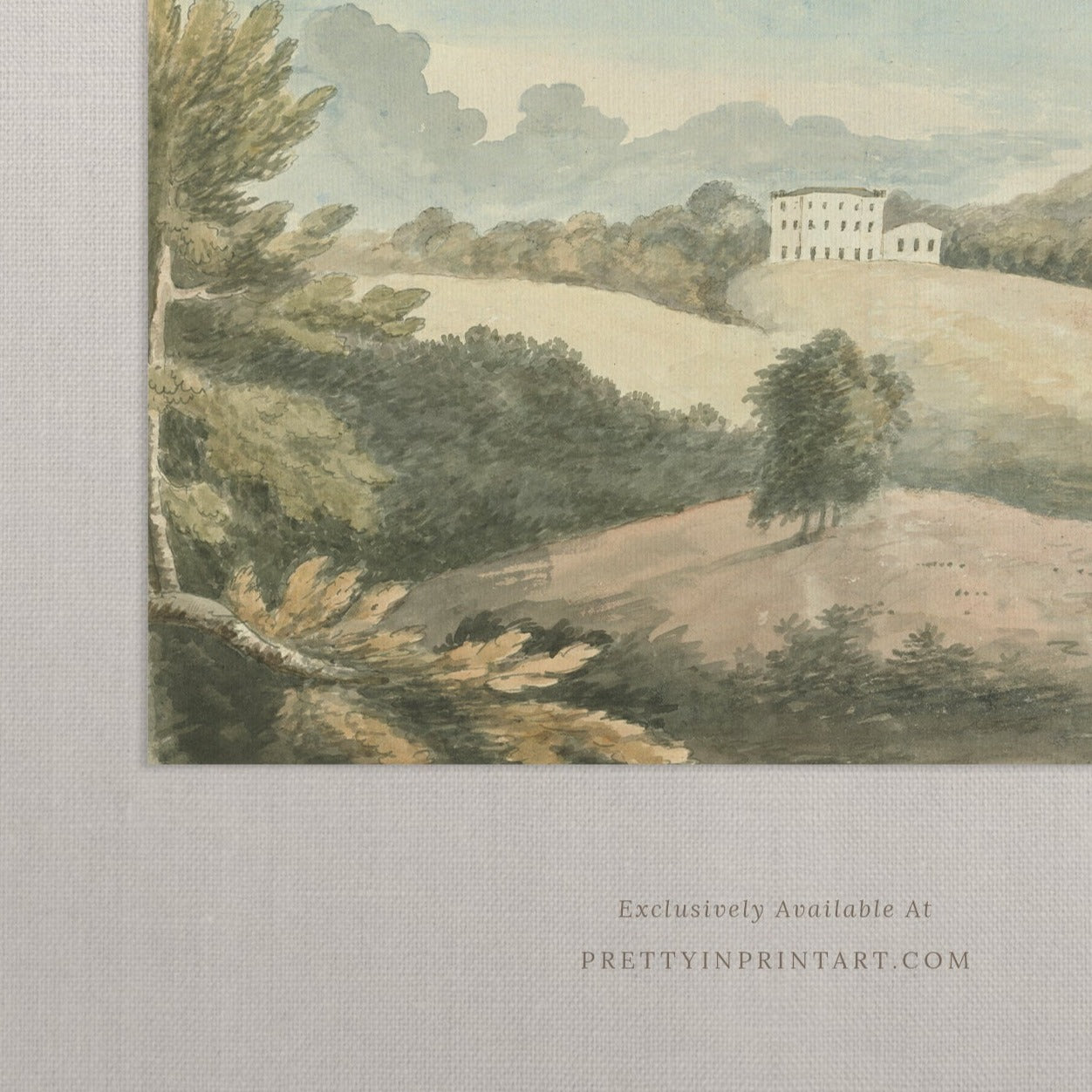 Vintage Landscape Art 00512 |  Unframed