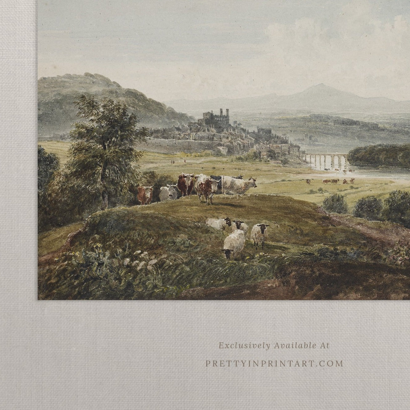 Vintage Landscape Art 00517 |  Unframed