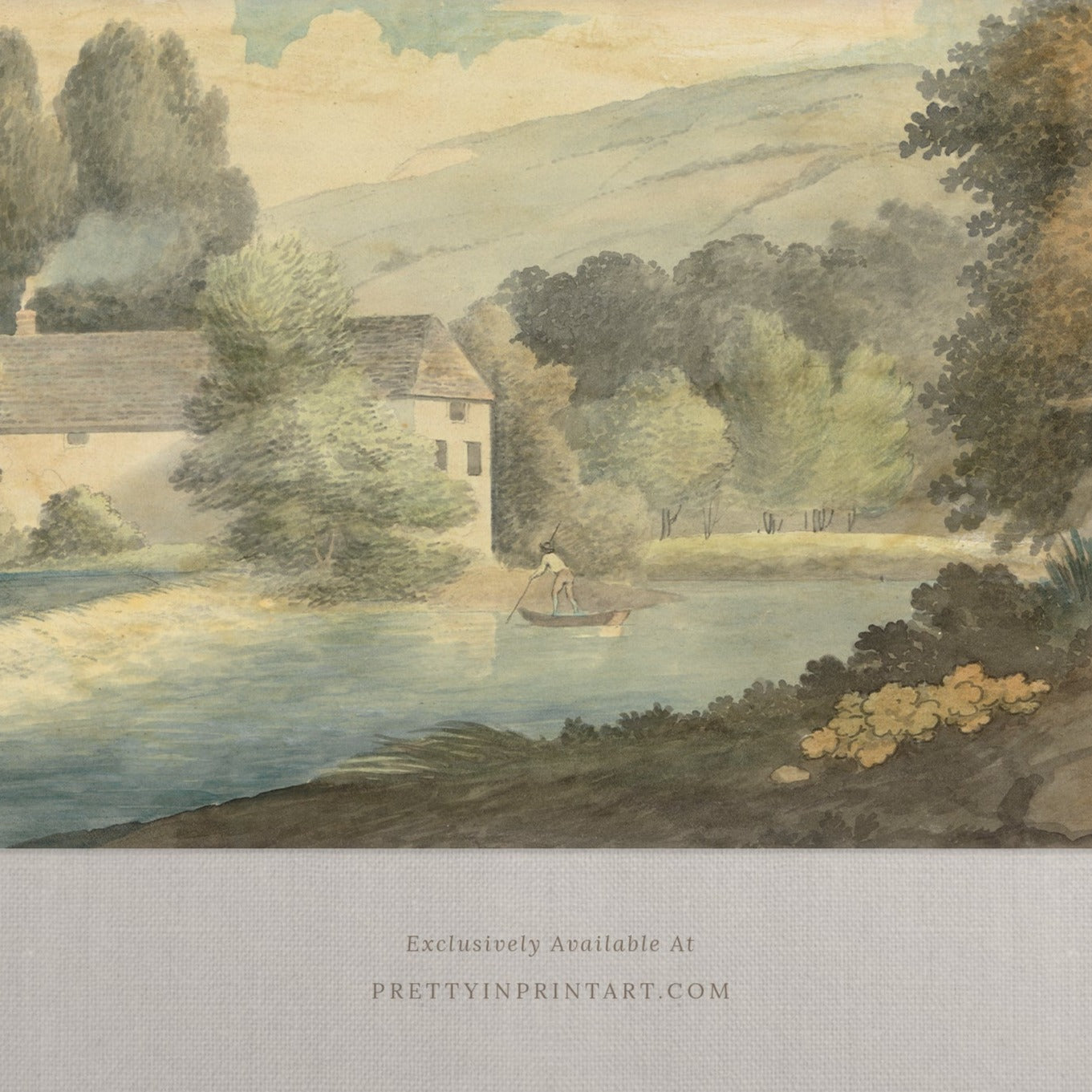 Vintage Landscape Art 00527 |  Unframed
