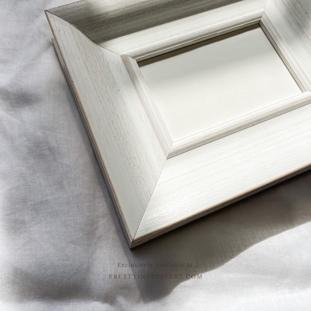 White Wooden Frame | W-FP-10465 (UK ONLY)