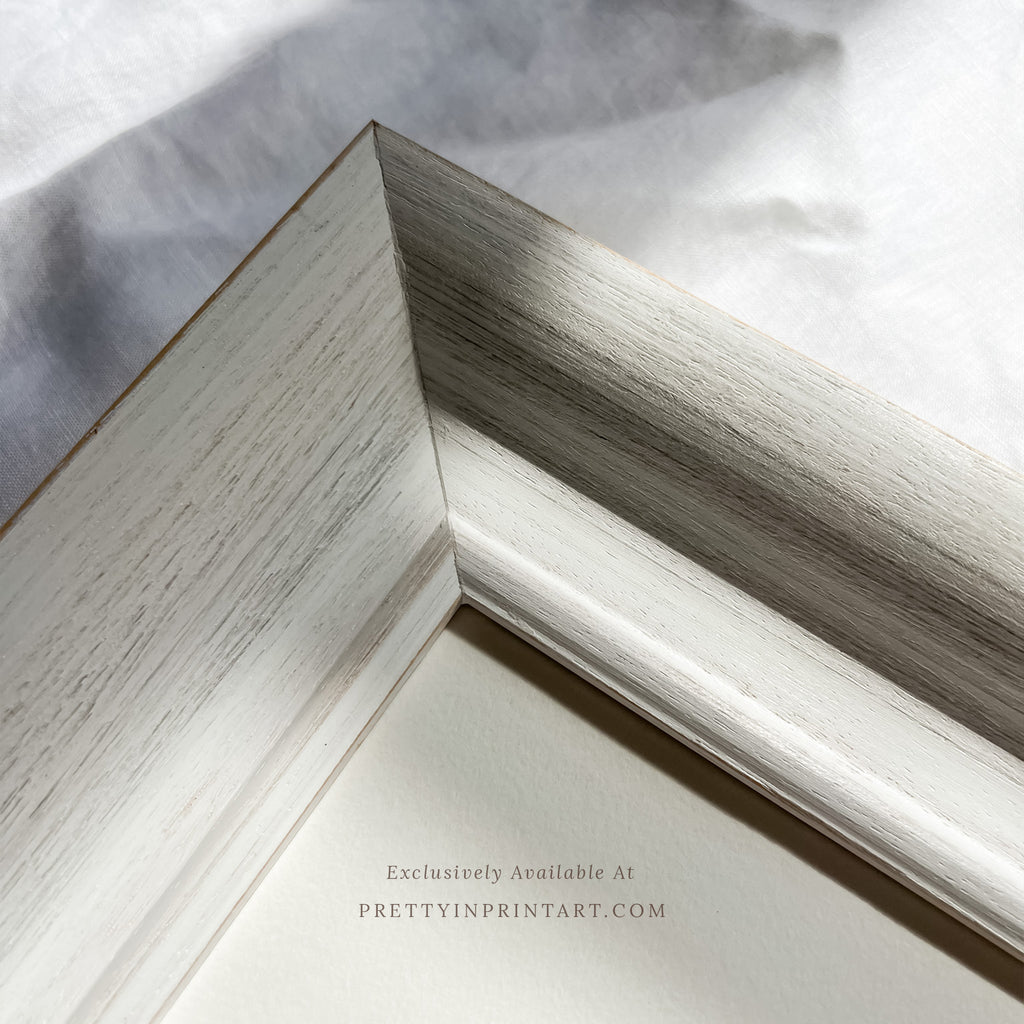 White Wooden Frame | W-FP-10465 (UK ONLY)