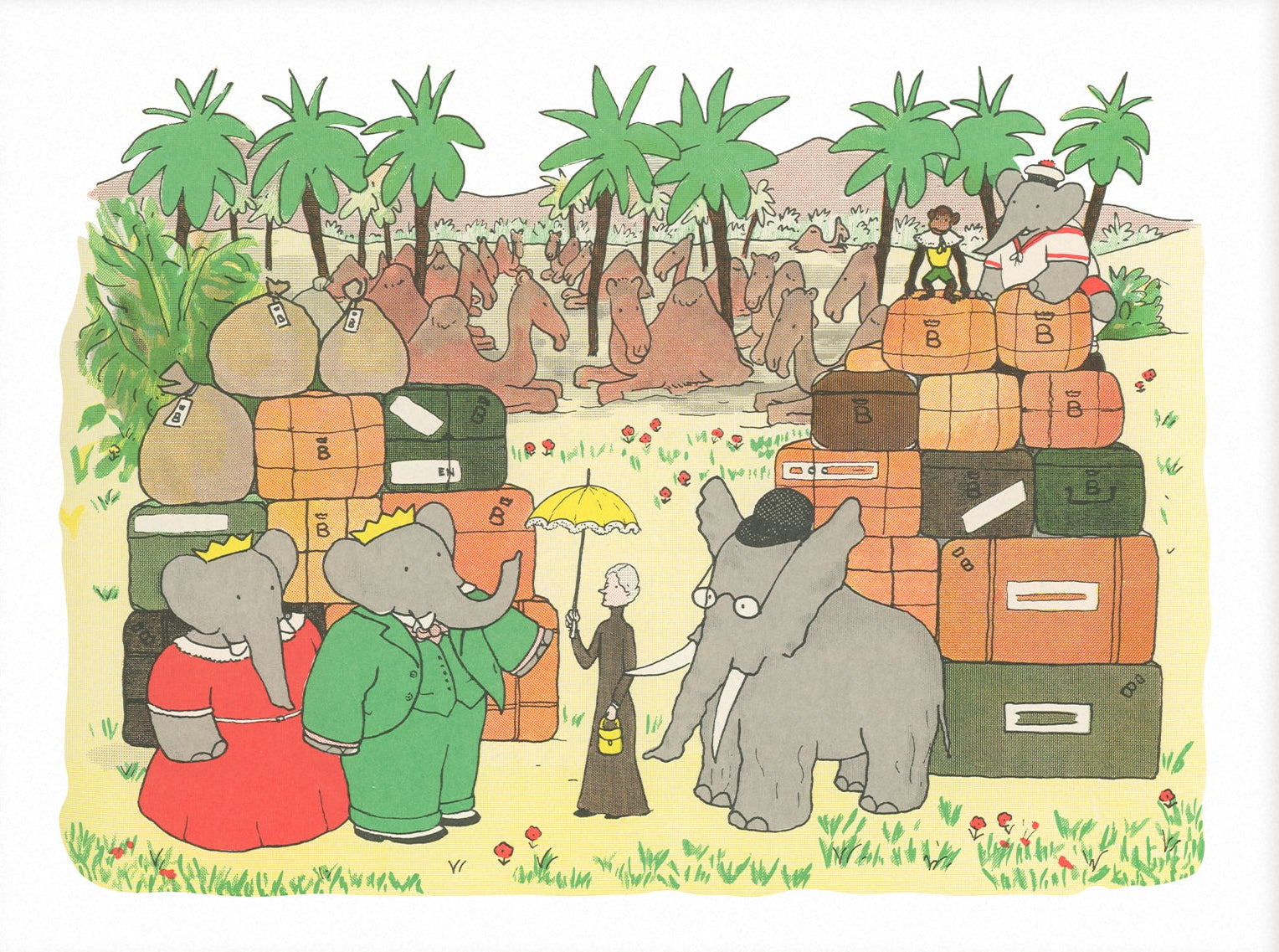 Babar Travels |  Unframed