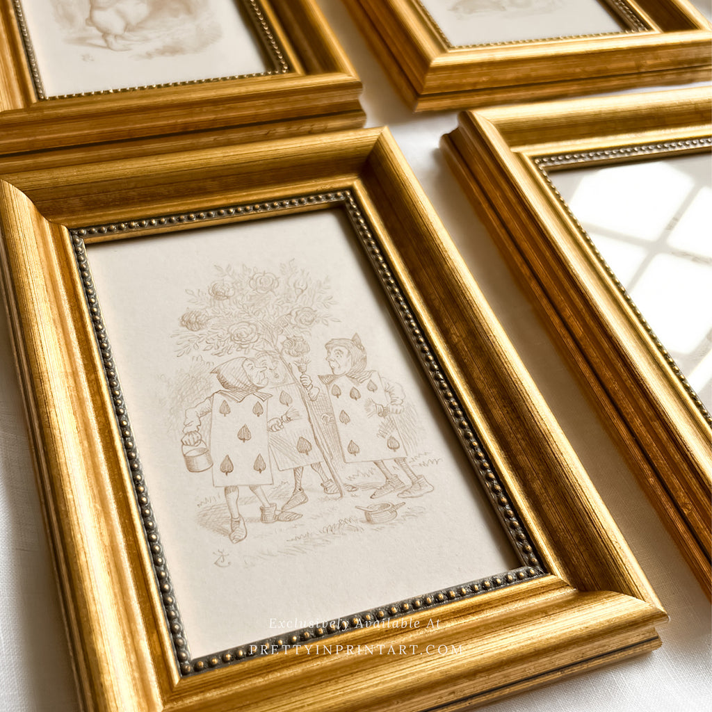 Alice's Adventures in Wonderland |  Gold Frame (UK ONLY)