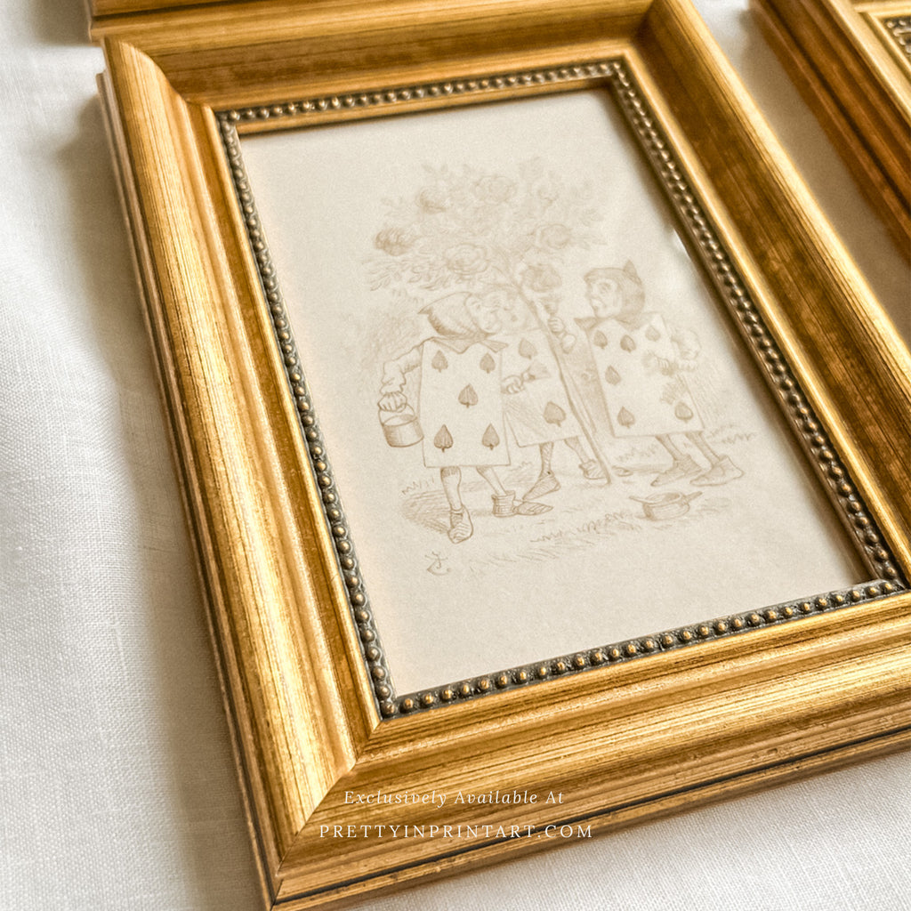 Alice's Adventures in Wonderland |  Gold Frame (UK ONLY)