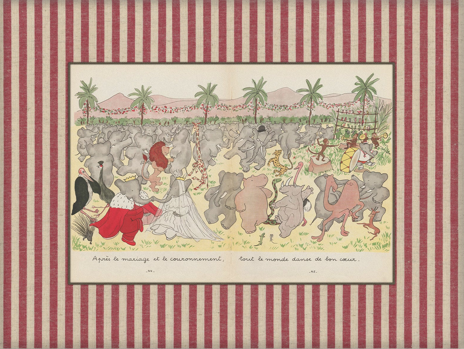 Babar Nursery Art 006 |  Unframed