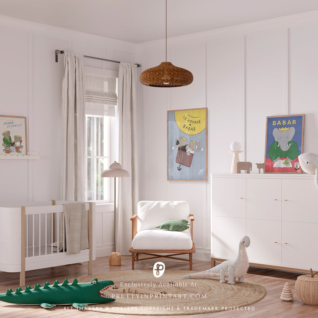 Babar Nursery Art 004 |  Unframed