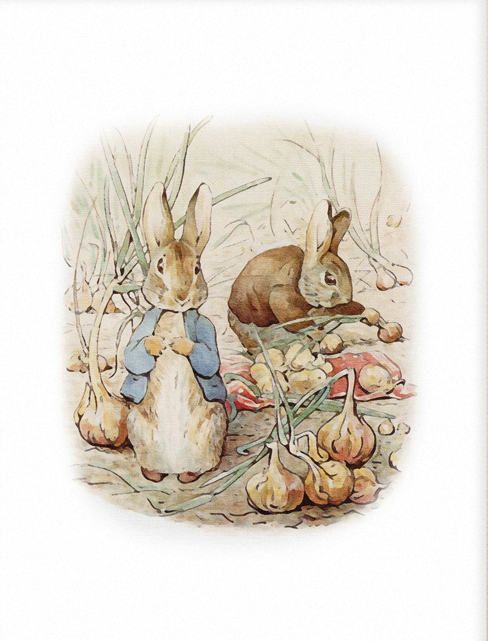 Beatrix Potter Nursery Art, Peter Rabbit 2 |  Unframed