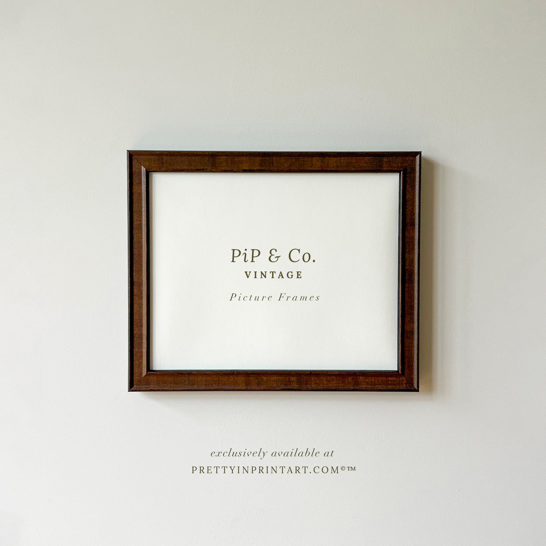 Vintage inspired picture frames for gallery wall ideas and classic antique style interiors