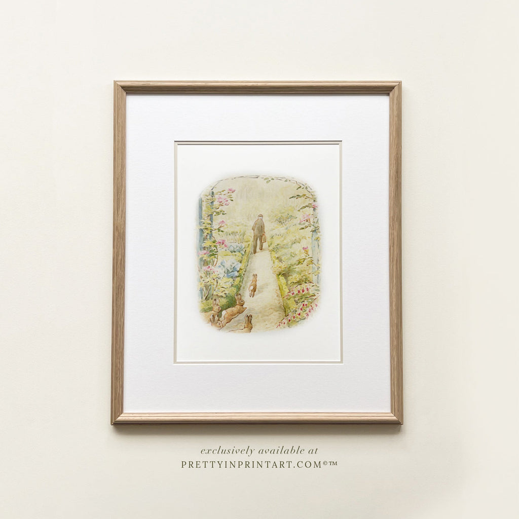 Jemima Puddle Duck Nursery Art | Custom Frame