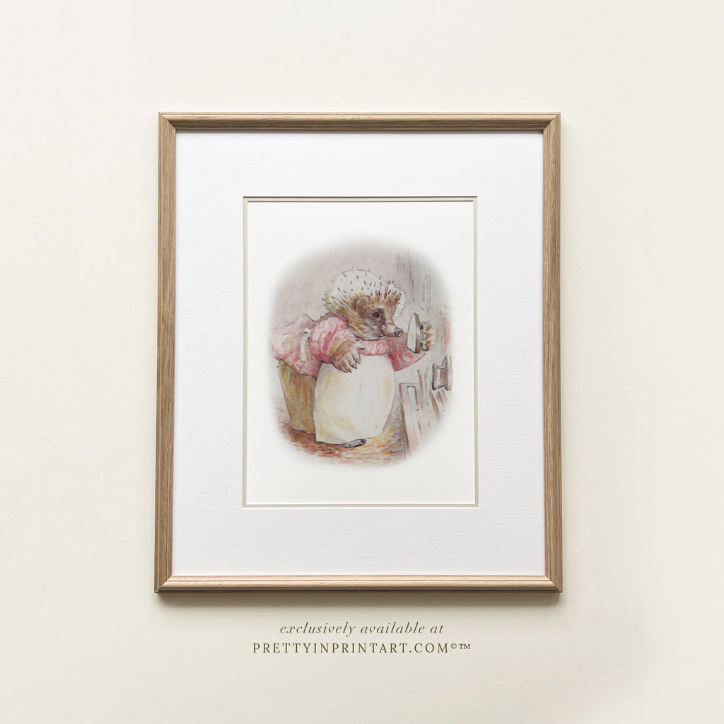 Jemima Puddle Duck Nursery Art | Custom Frame