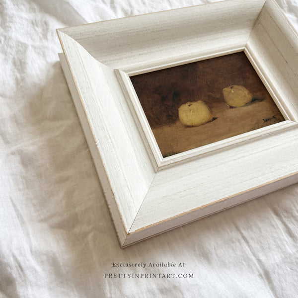 White Framed Still Life Art | 10458 (UK ONLY)