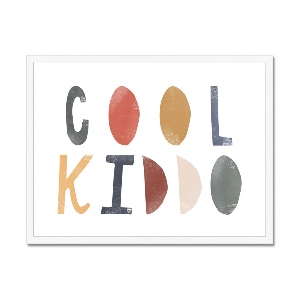 Cool Kiddo - Winter |  Framed Print