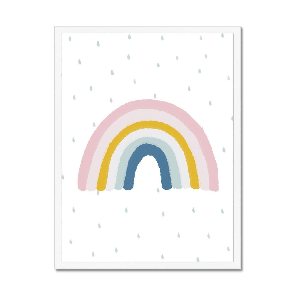 Rainbow Wall Art - Matches H&M Cushion |  Framed Print
