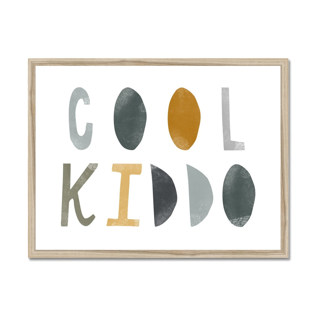 Cool Kiddo - Jungle |  Framed Print