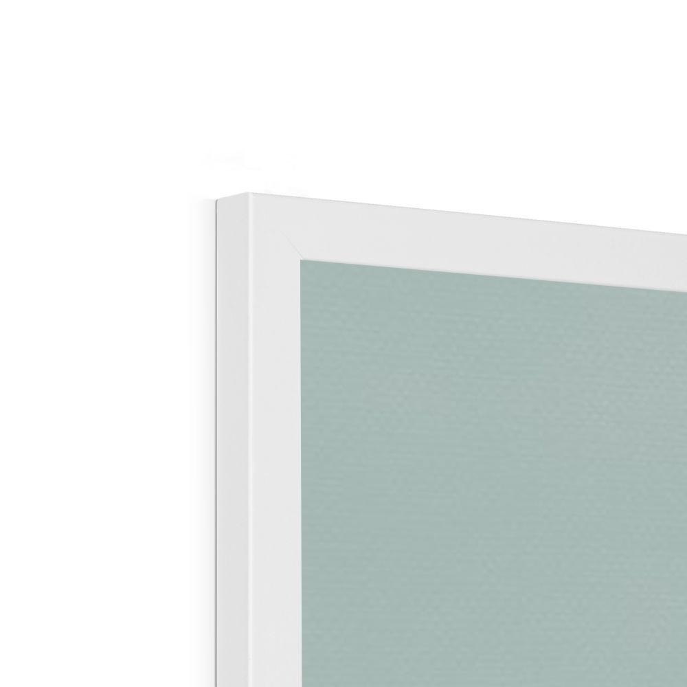You, Me & The Sea - Quote |  Framed Print