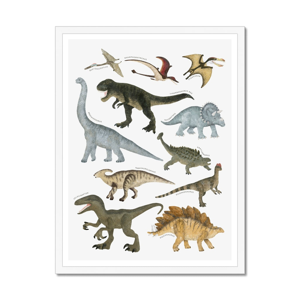 Drawings To Paint & Colour Dinosaur - Print Design 011