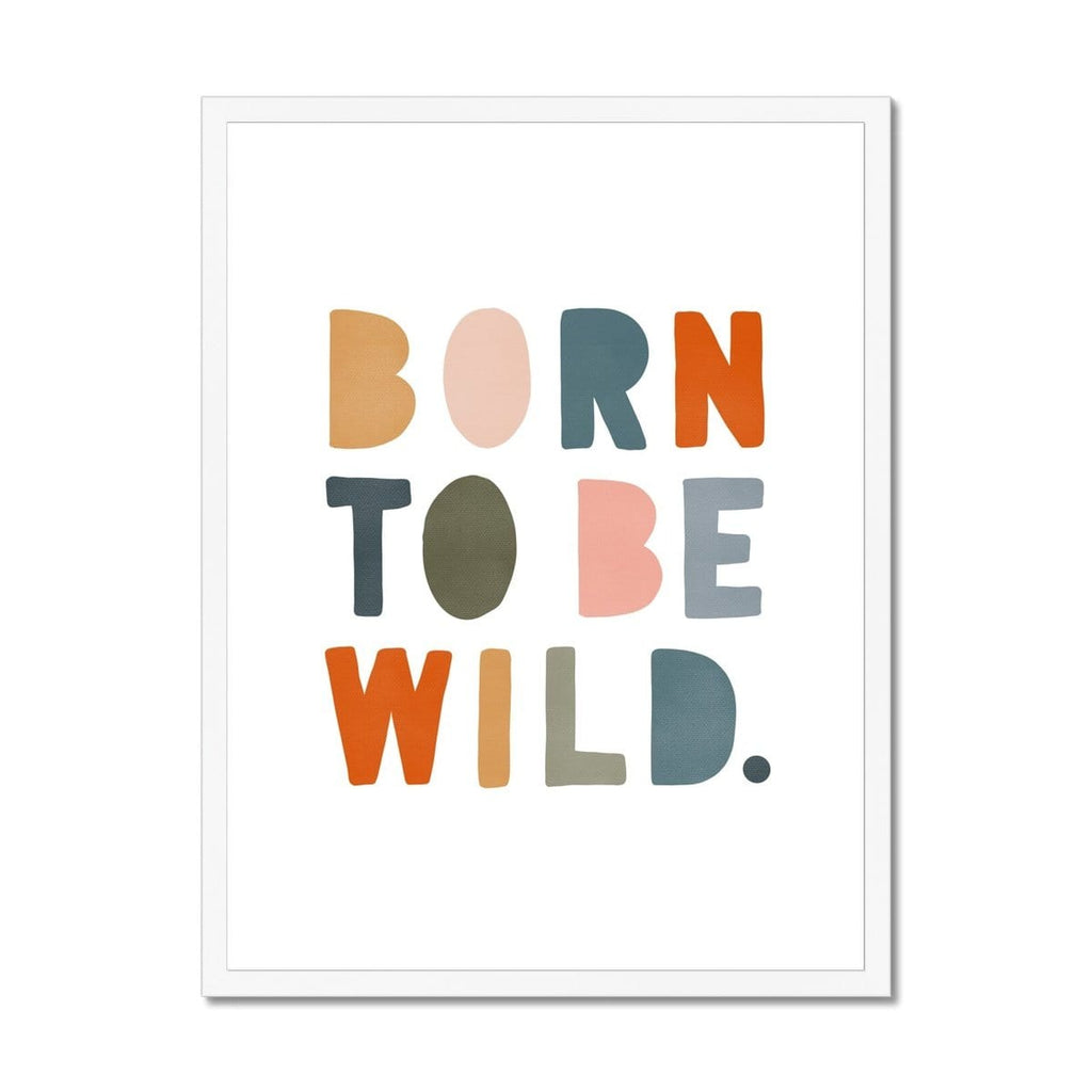 Born To Be Wild Print - Magic Carpet |  Framed Print