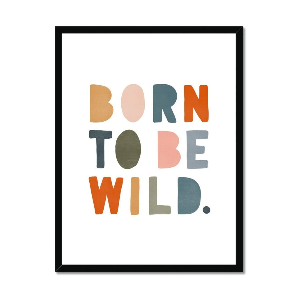 Born To Be Wild Print - Magic Carpet |  Framed Print