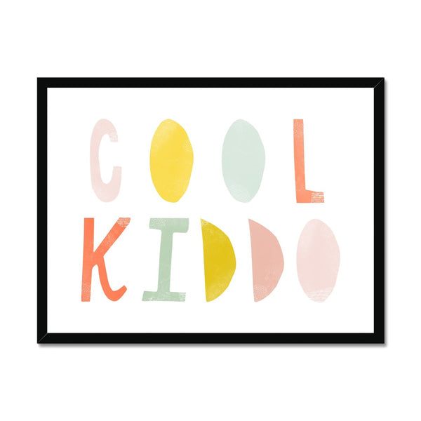 Cool Kiddo - Popsicle |  Framed Print