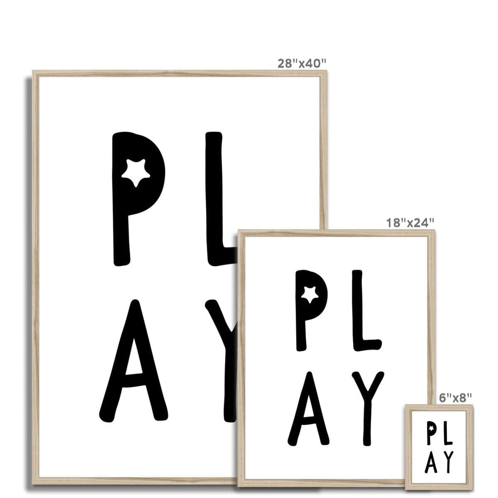 Play Quote |  Framed Print