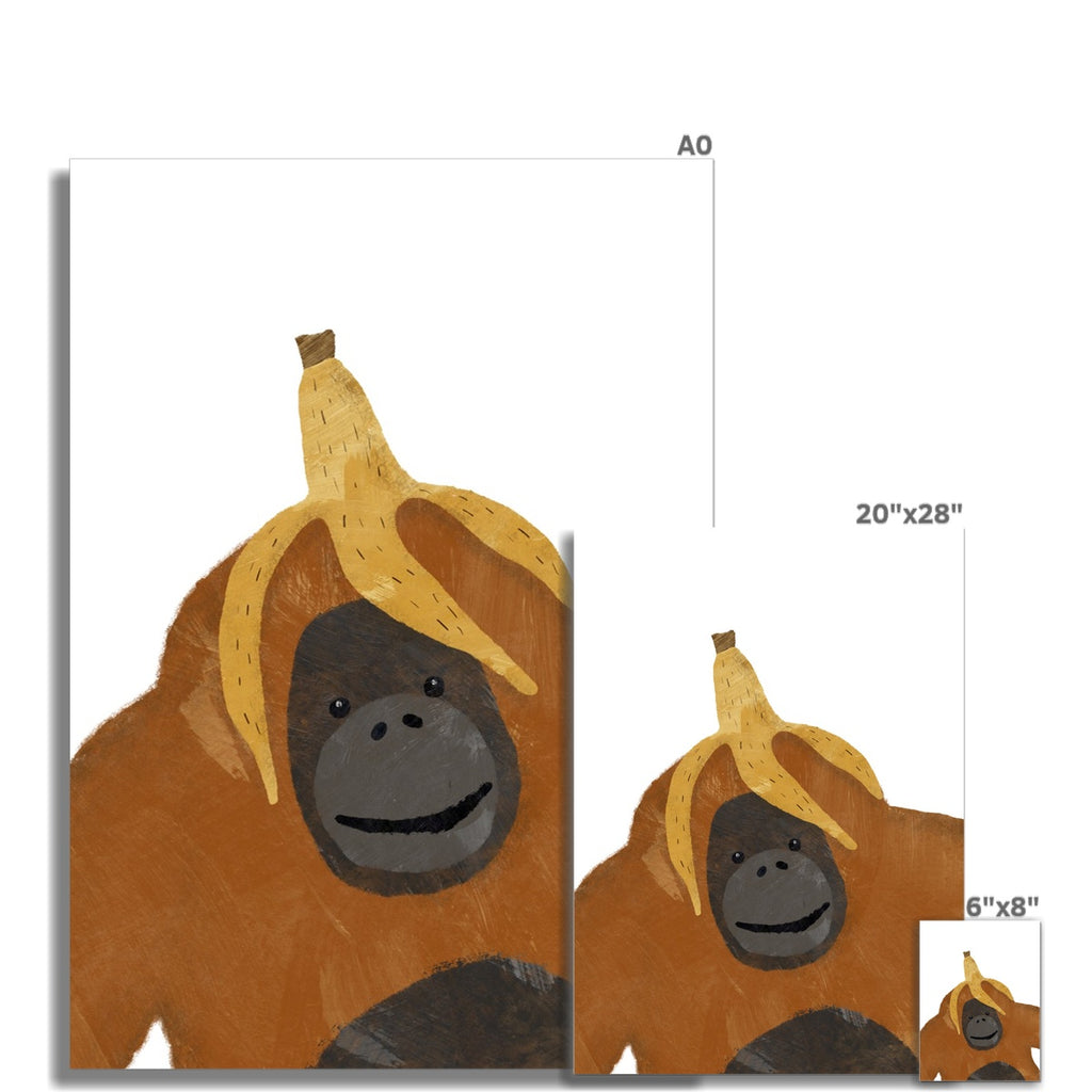 Orangutan Poster |  Unframed