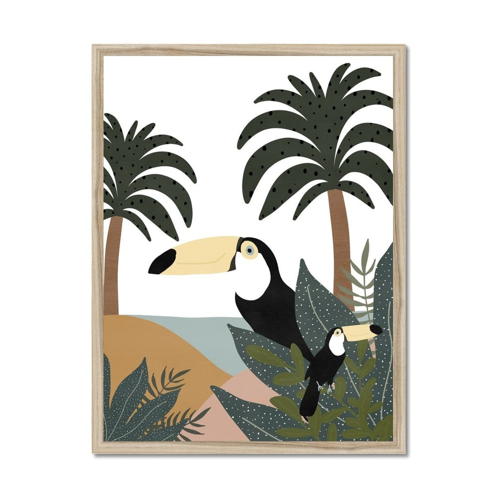 Toucans - Jungle Wall Art |  Framed Print