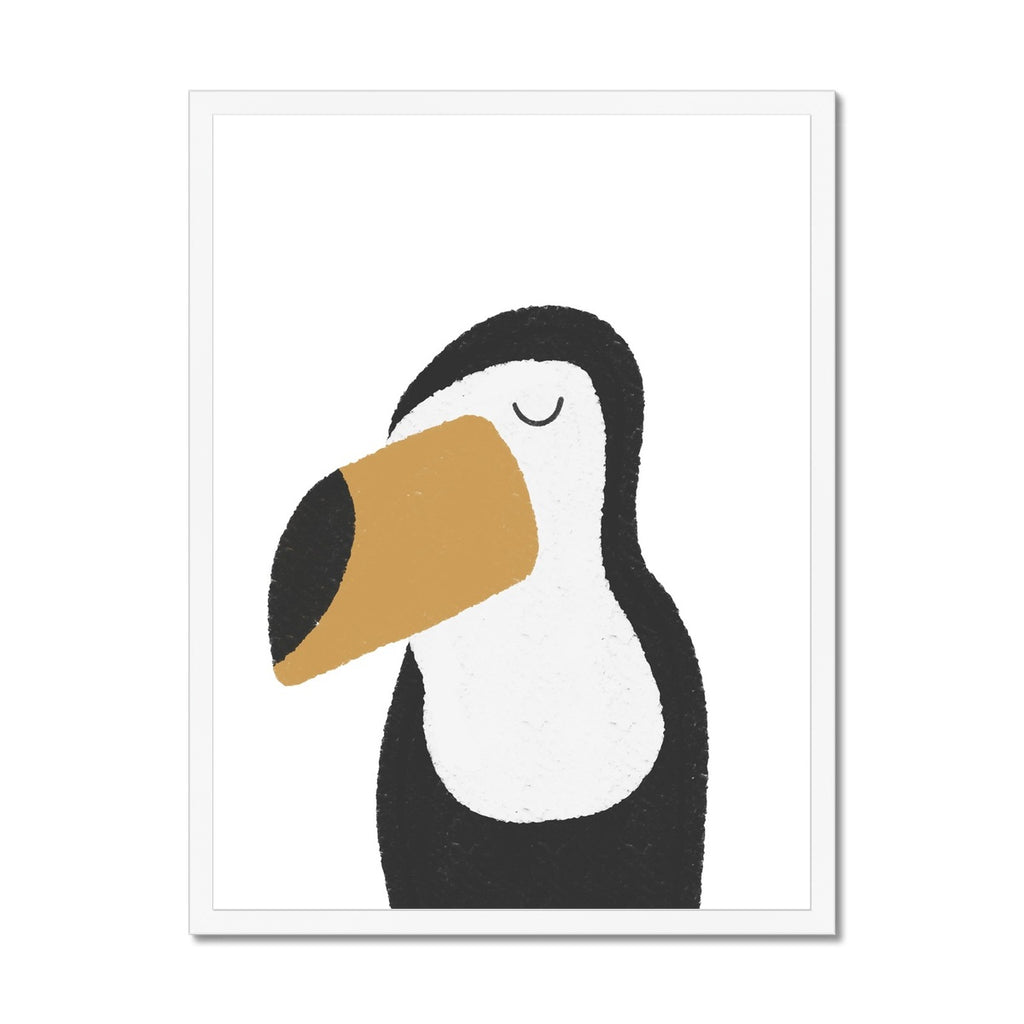 Toucan Print - Plain |  Framed Print