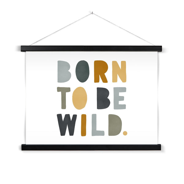 Born to be Wild Print - Jungle Landscape |  Fine Art Print with Hanger