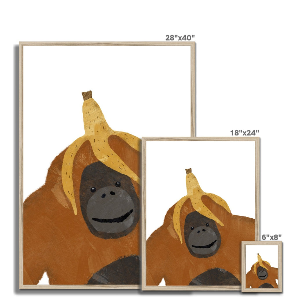 Orangutan Poster |  Framed Print