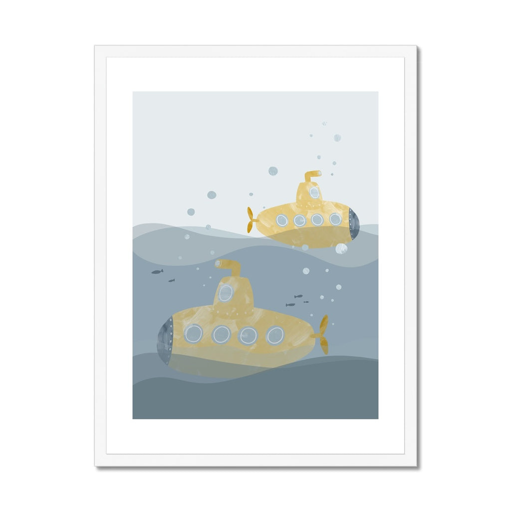 Yellow Submarine Print - Portrait |  Framed Print