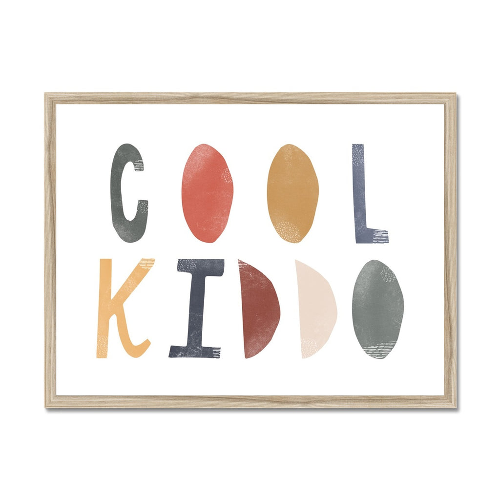 Cool Kiddo - Winter |  Framed Print