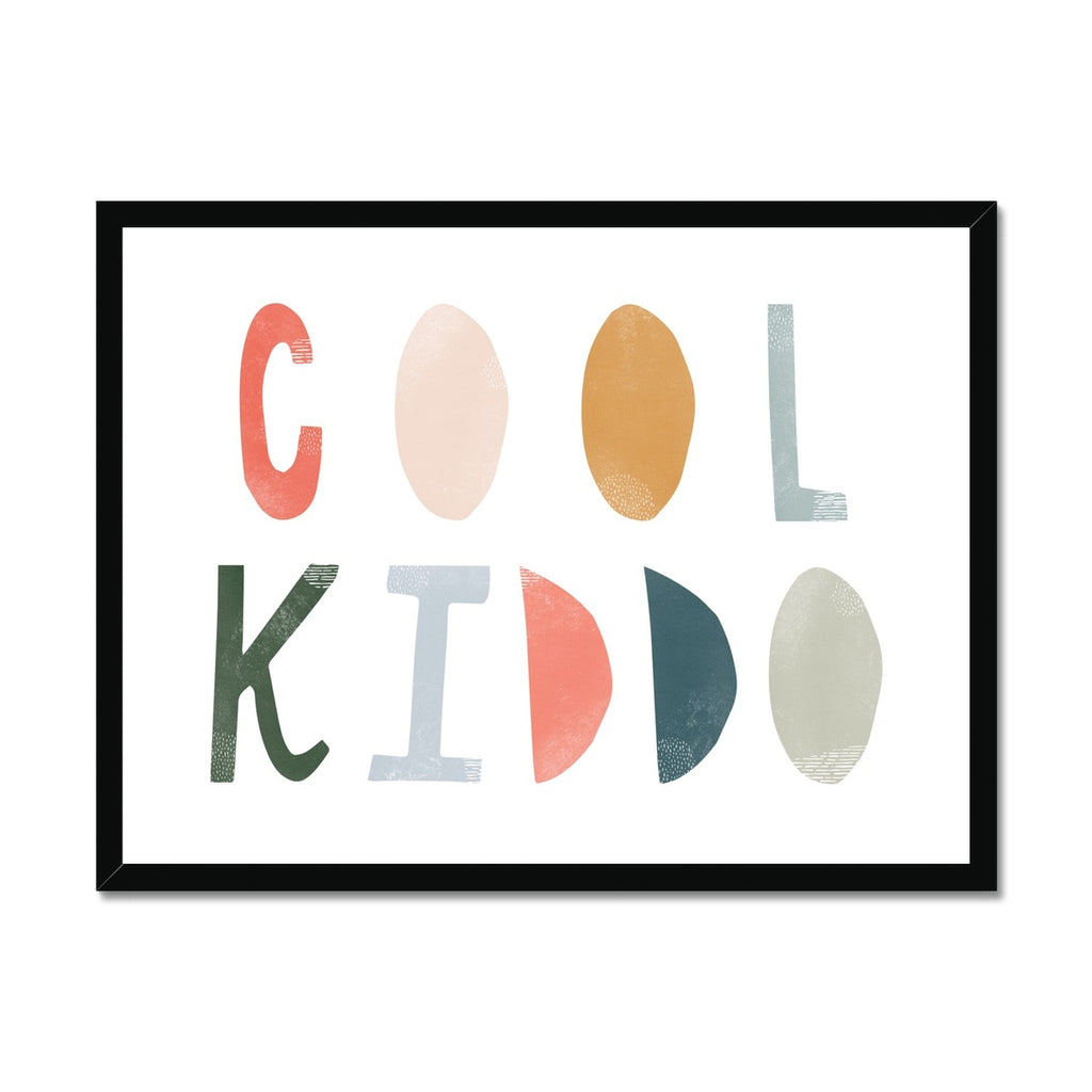 Cool Kiddo - Space |  Framed Print