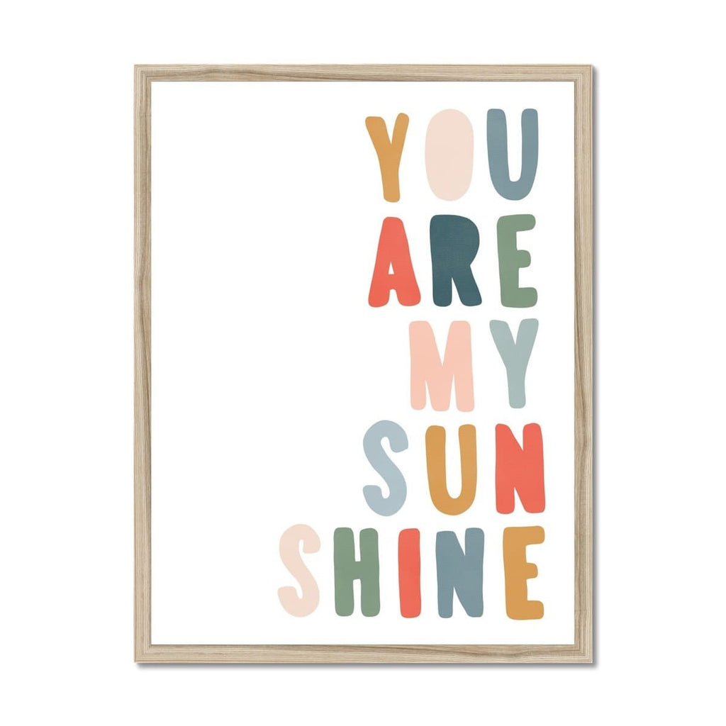 You Are My Sunshine - Magic Carpet |  Framed Print