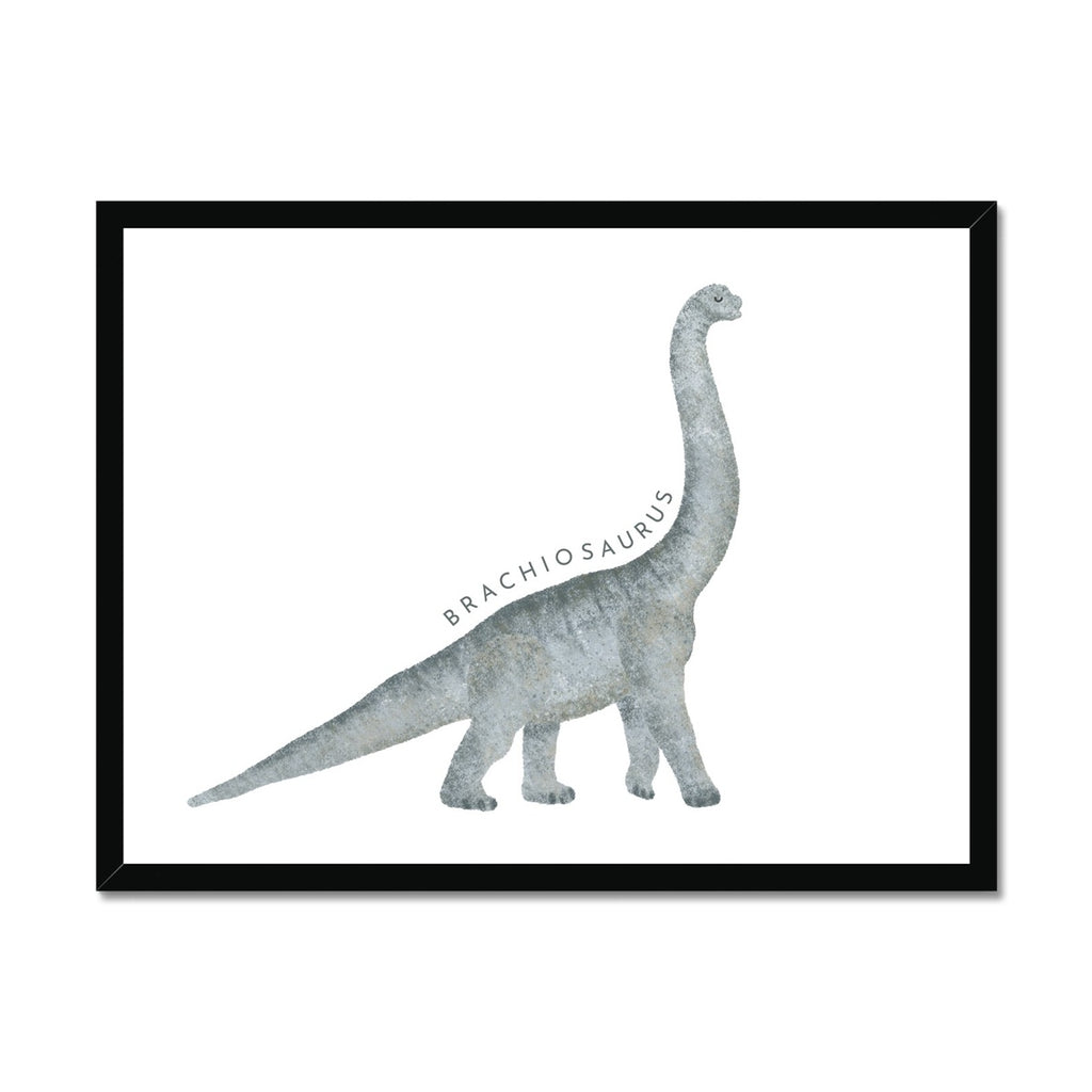 Dinosaur Art - Brachiosaurus |  Framed Print