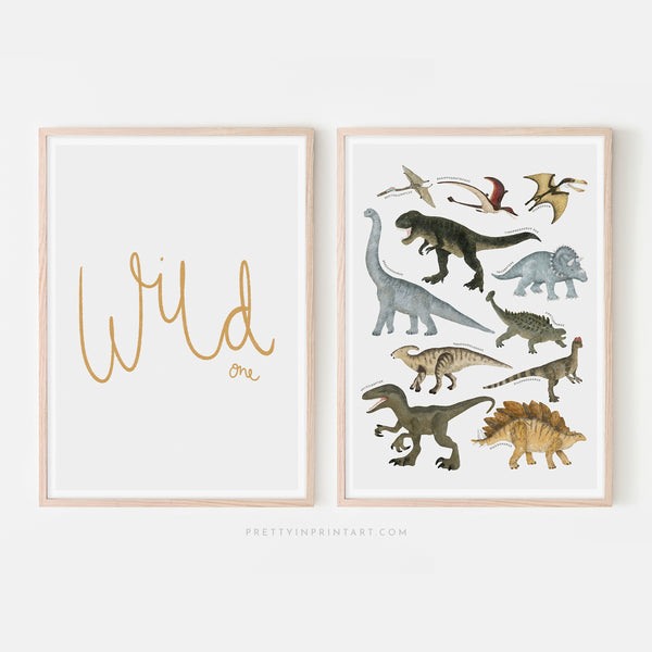 Wild One - Ochre |  Framed Print