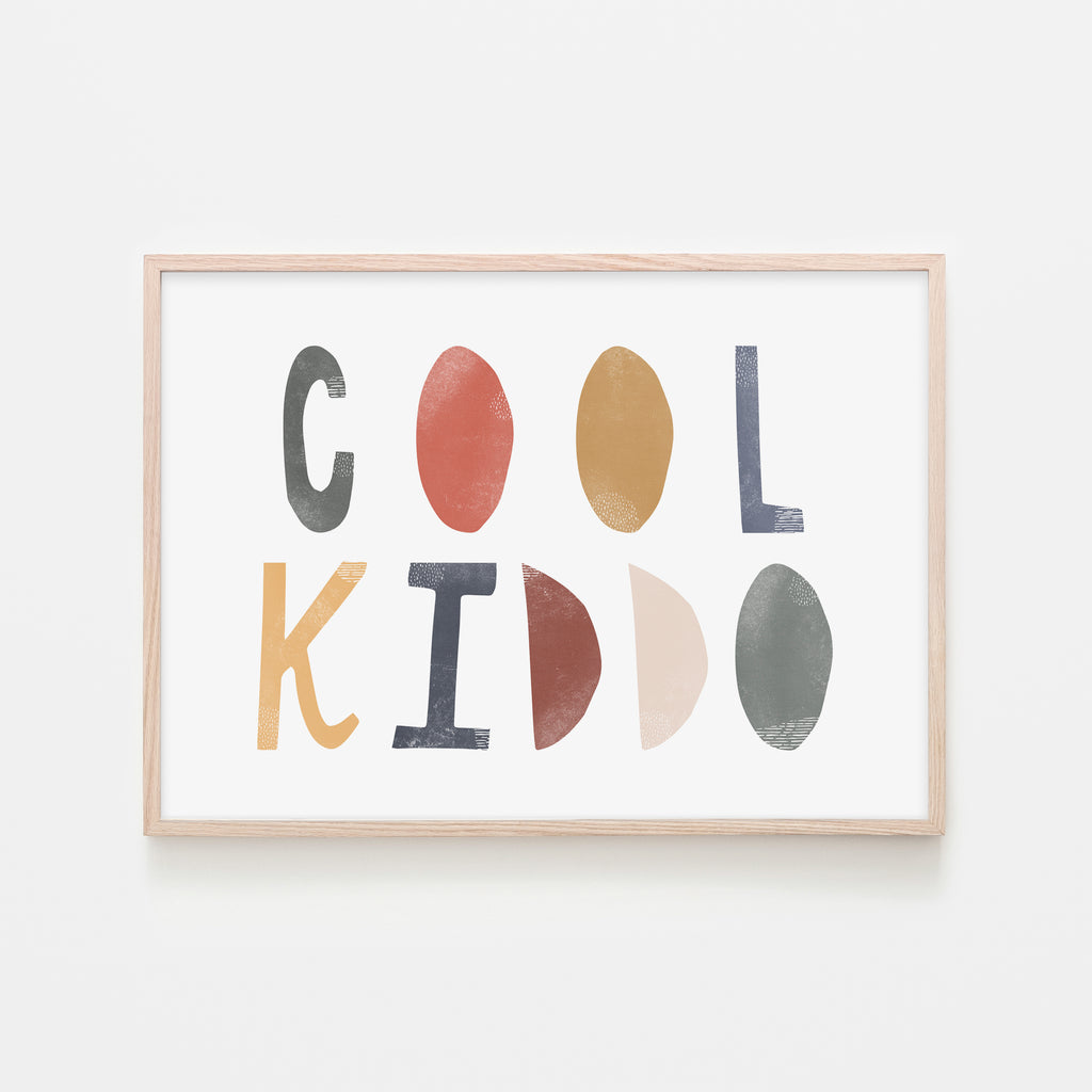 Cool Kiddo - Winter |  Framed Print