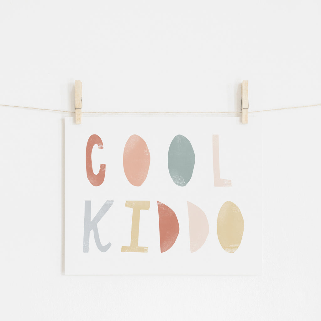 Cool Kiddo - Subtle |  Unframed