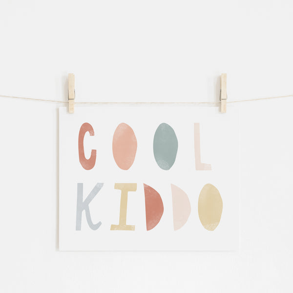 Cool Kiddo - Subtle |  Unframed