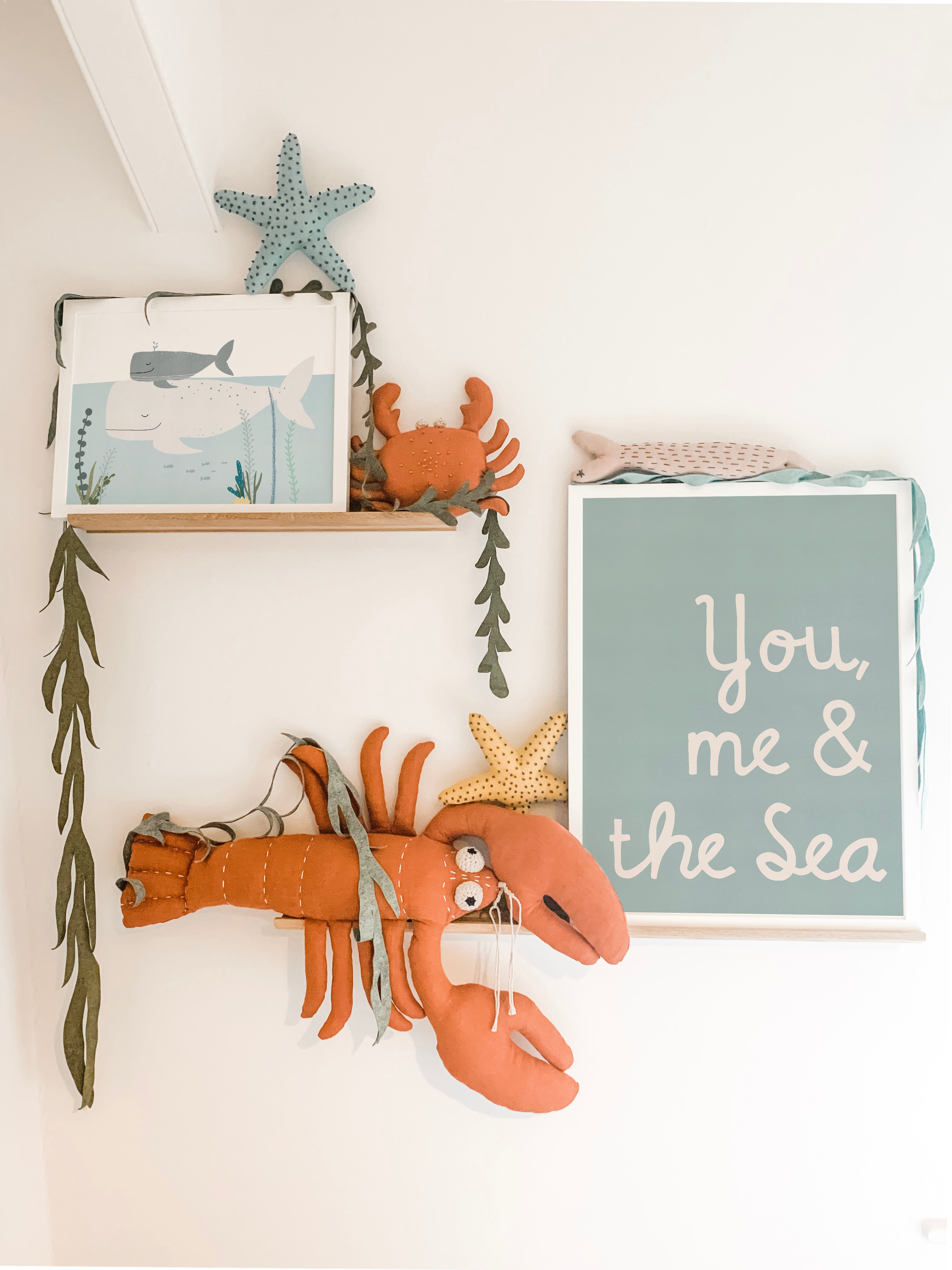 Big Whale, Little Whale |  Framed Print