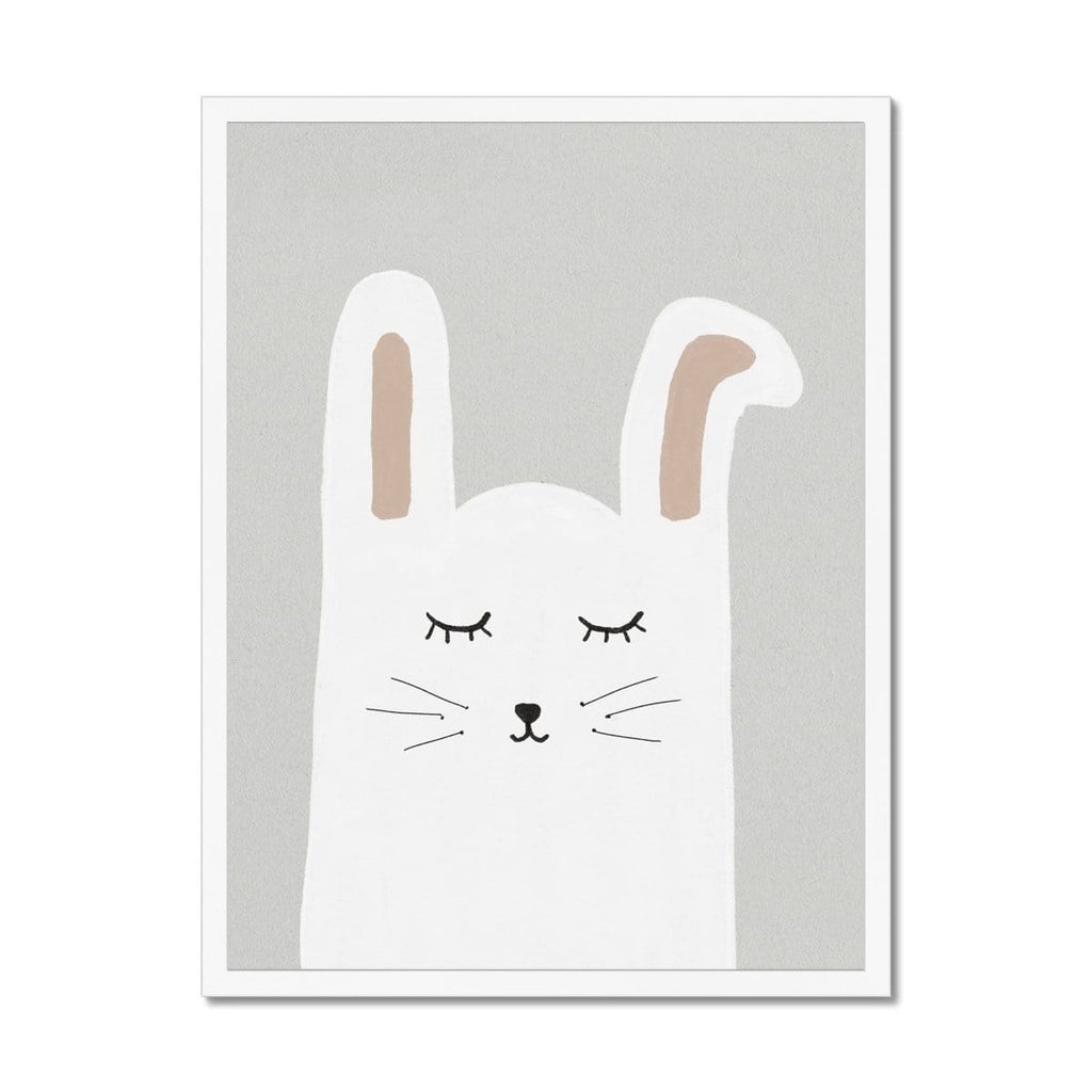 Sleepy Bunny Rabbit, Kid's Wall Art