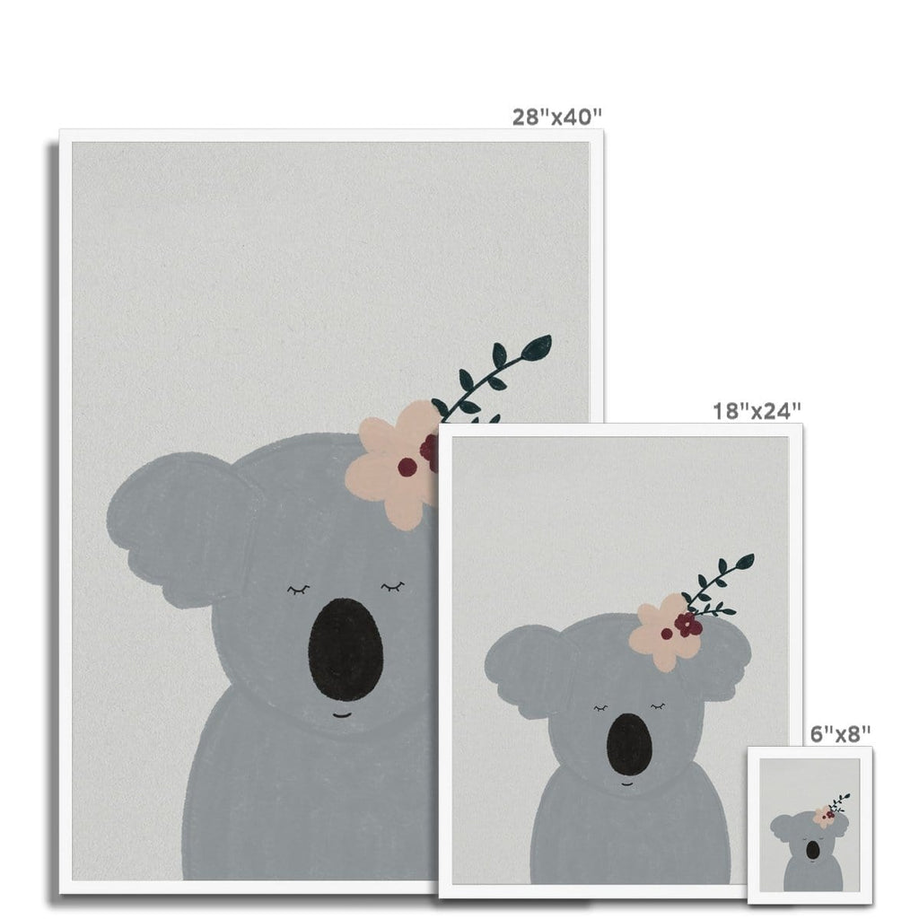 Sleepy Koala |  Framed Print